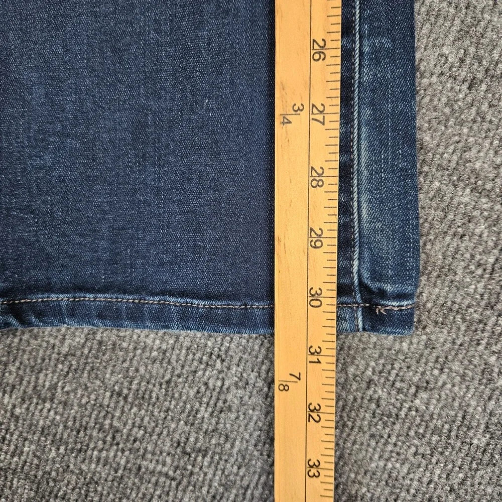 Levis 529 Curvy Bootcut Jeans Womens 8 Dark Wash Denim Blue Mid‎ Rise Stretch